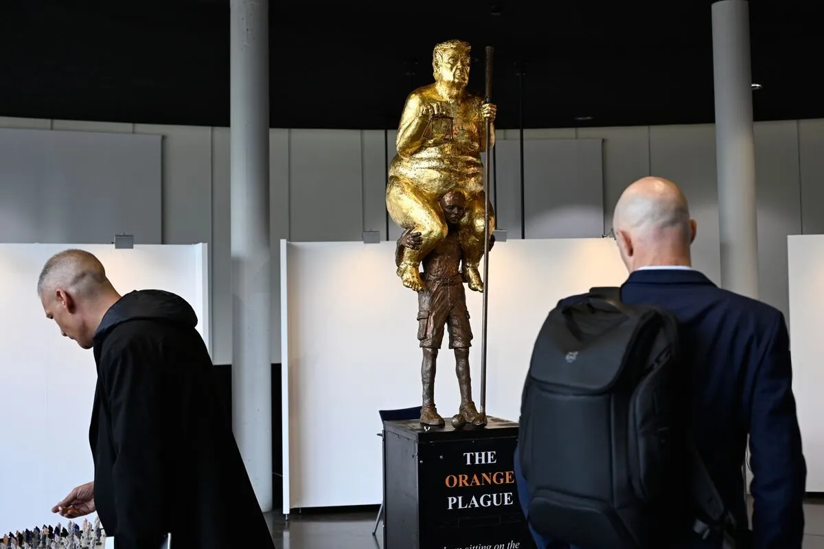 Slovak Prime Minister Robert Fico called for the immediate removal of a statue mocking Trump from the European…