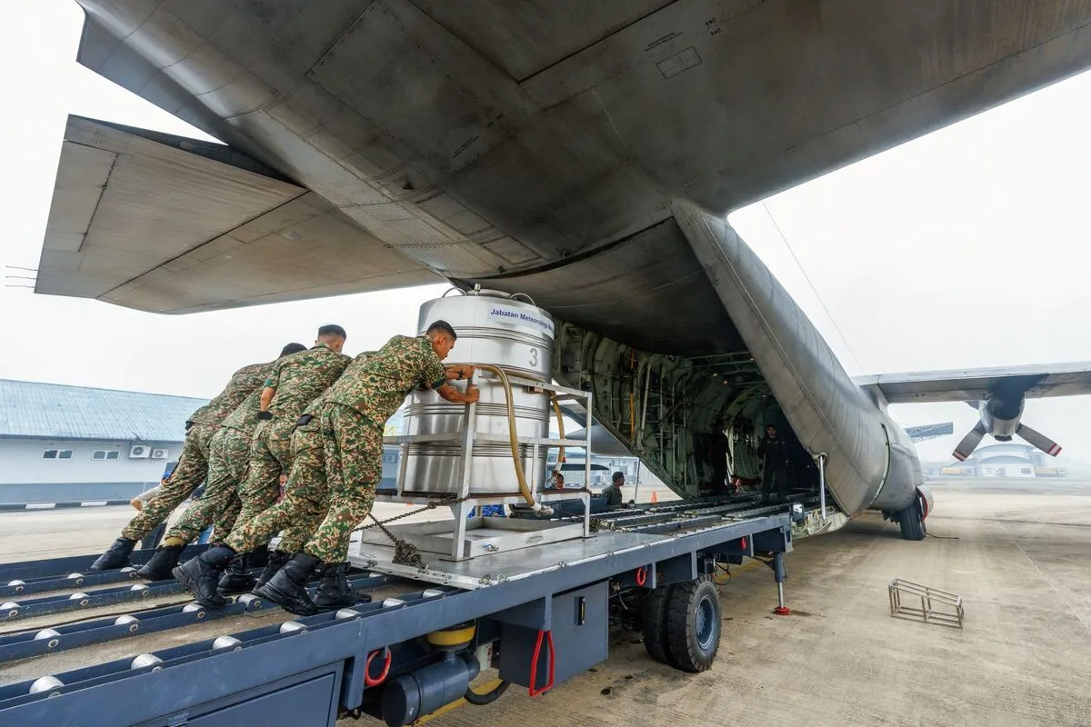 Cloud-seeding missions in the skies above Southeast Asia have done little to snuff out wildfires or disperse the haze…