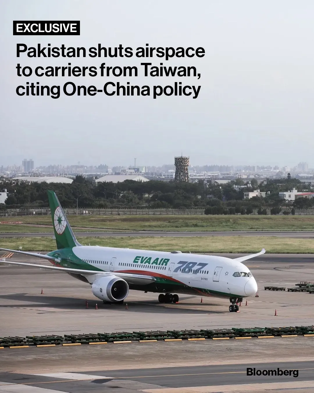 Pakistan has denied carriers from Taiwan access to its airspace in support of Beijing’s One-China policy, the first…