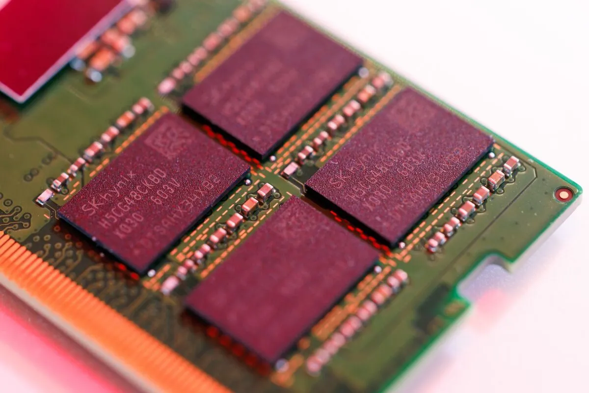SK Hynix's quarterly operating profit rose more than seven-fold to a record on AI memory demand, alongside a big shareho