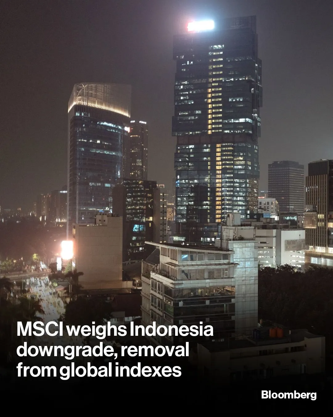 Indonesia faces a potential ejection from global stock indexes after MSCI said the country no longer merits…