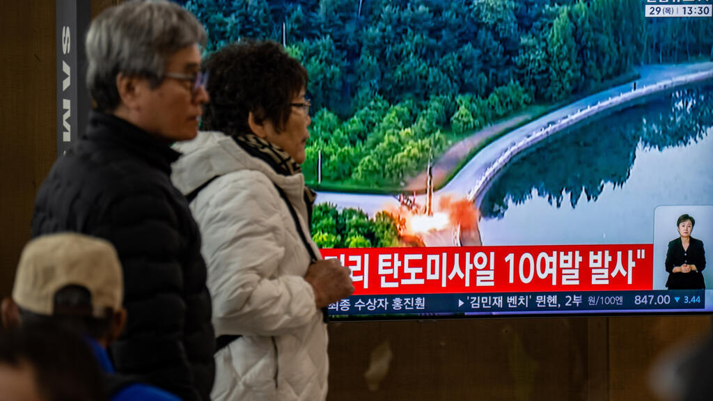 North Korea launches 'around a dozen' ballistic missiles amid rising tensions with South Korea North Korea fired…