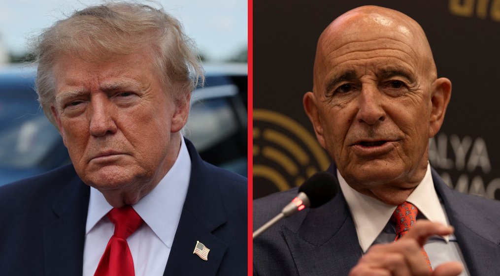 US President Donald Trump says “I don’t know anything about it” after US Ambassador Tom Barrack said a strike on Iran…