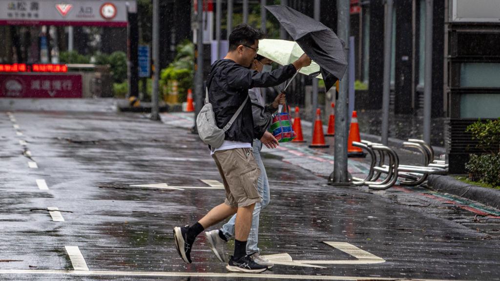 Hundreds of flights cancelled as Typhoon Champi shuts Taiwan One person has died after being swept away by waves in…