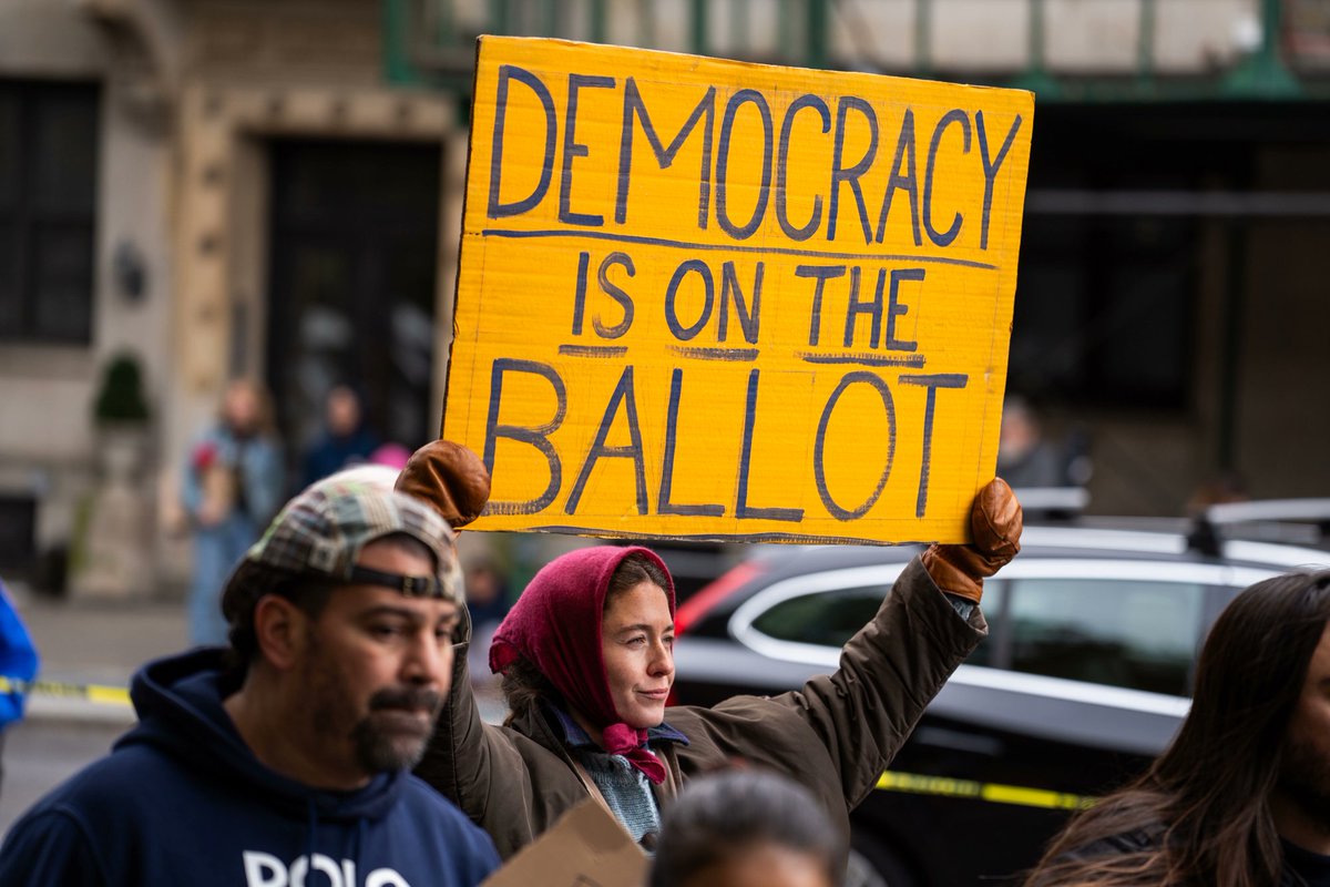 Thousands joined "No Kings: Vote Early" rallies across the United States on Saturday, urging early voting in the…