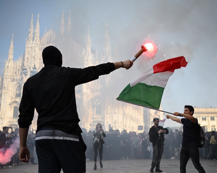 ‘We are suffocating’: protests spread to Lisbon and Milan as housing and living cost tensions intensify Hundreds at…
