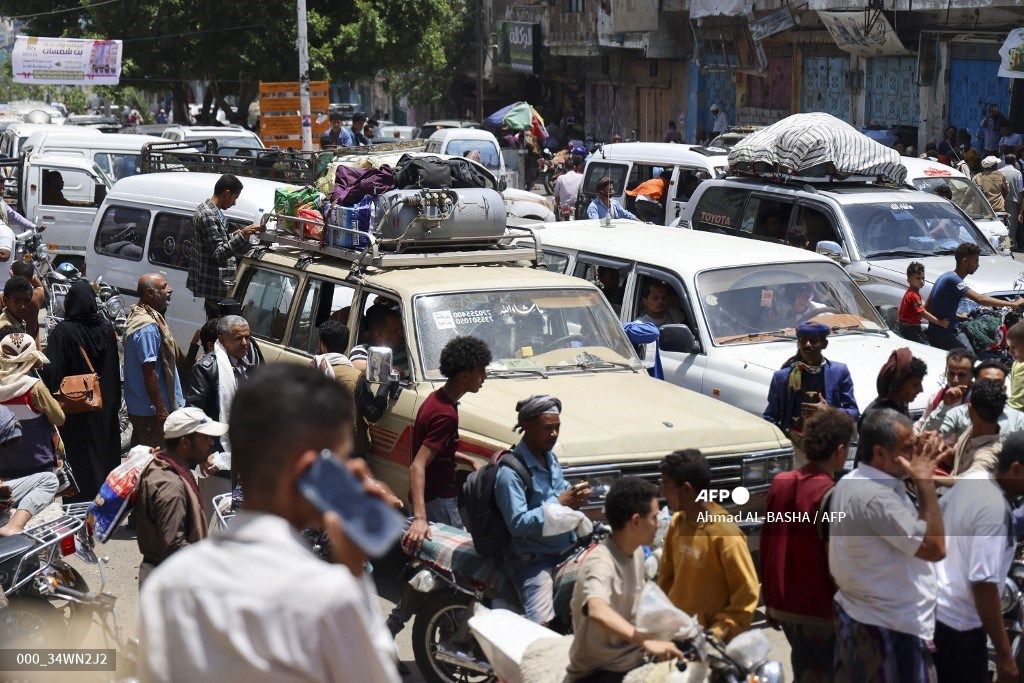 Saudi forces launched deadly airstrikes on Yemen's Houthi-controlled capital Sanaa city and its surrounding…