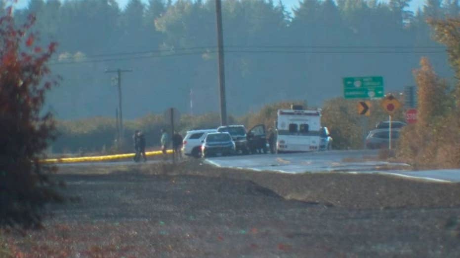 Two helicopters collide midair near Oregon airport with three people aboard, FAA confirms Two helicopters collided…