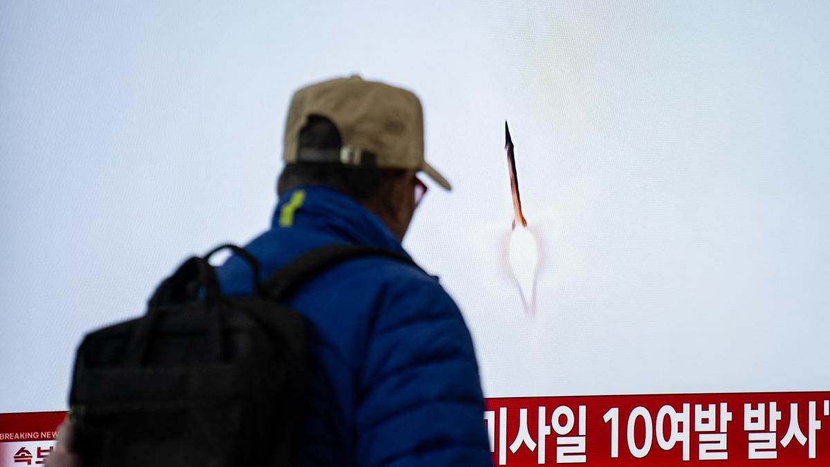 North Korea fires missile barrage toward sea as tensions with South rise Seoul accused North Korea of planting mines…
