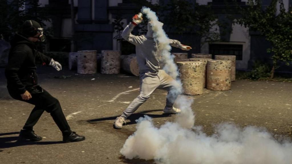 Seventh day of violent clashes between Albanian protesters and police Almost 300 people have been injured, more than…