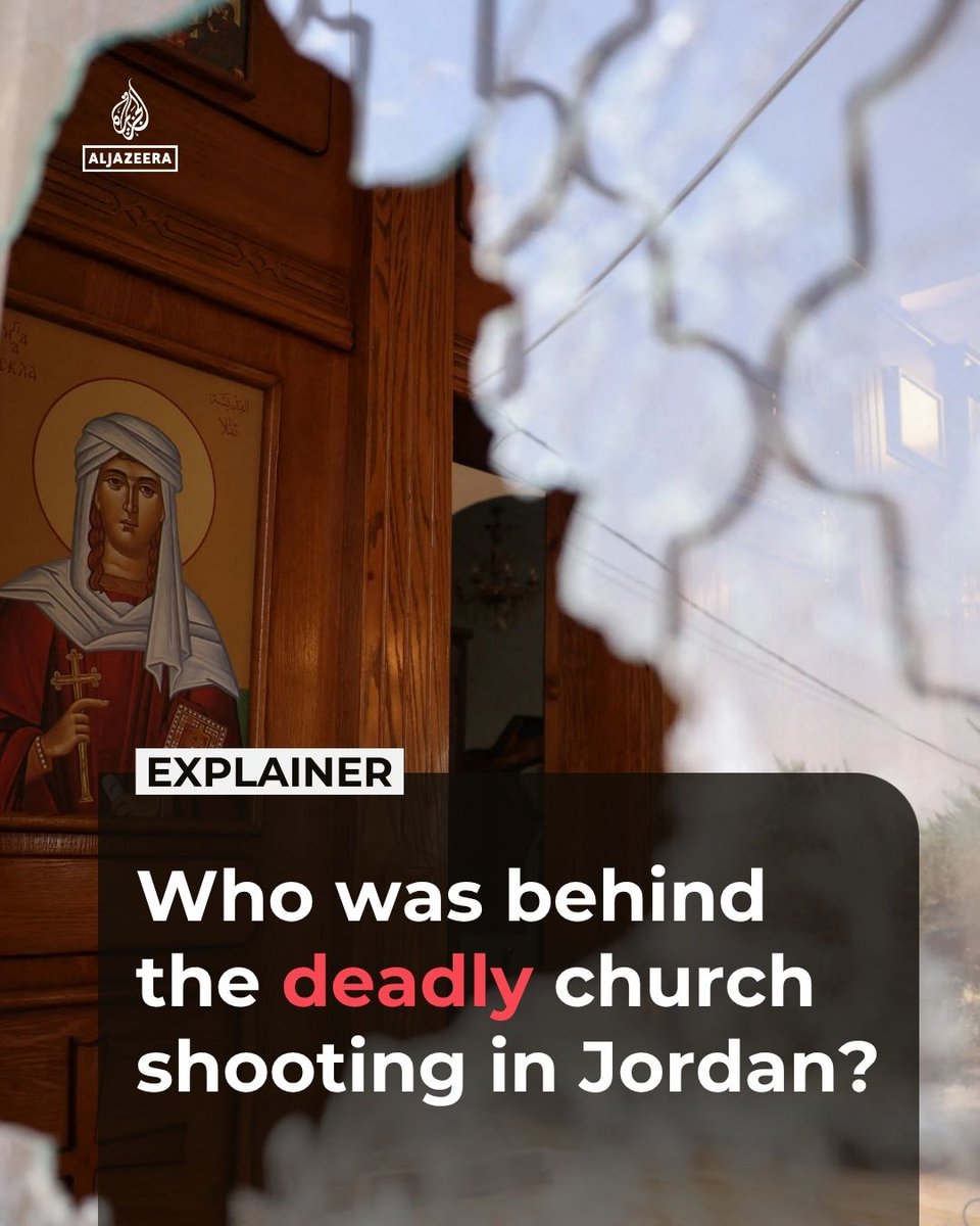 Gunmen kill nine at Greek Orthodox church funeral in Jordan; three attackers sought