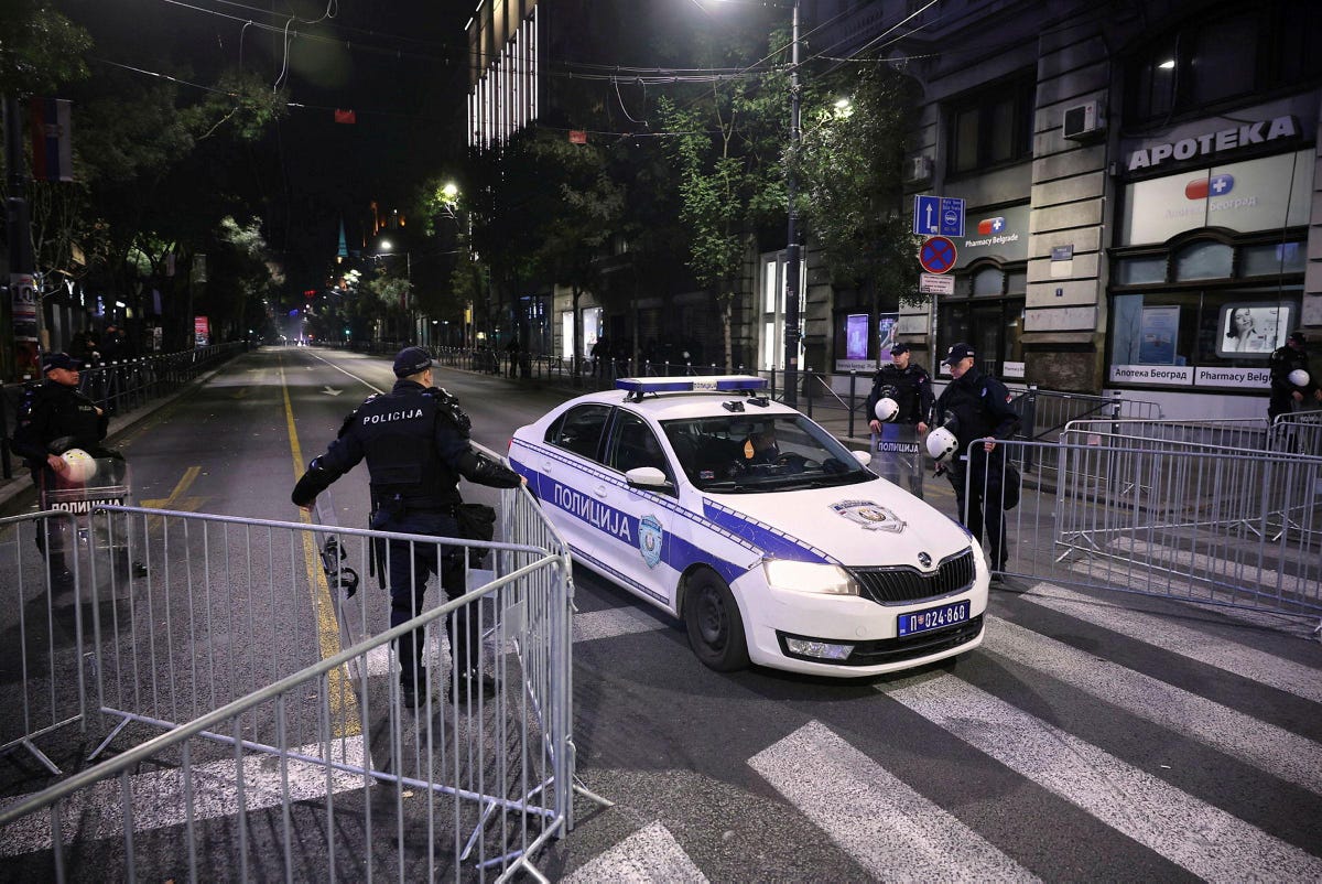 Attacker shot dead near Israeli Embassy in Serbia after assaulting officer The officer was lightly wounded in the…