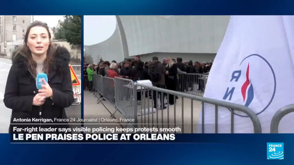 France’s far right gathers as Le Pen prepares her presidential campaign Meanwhile, France’s far-right National Rally…