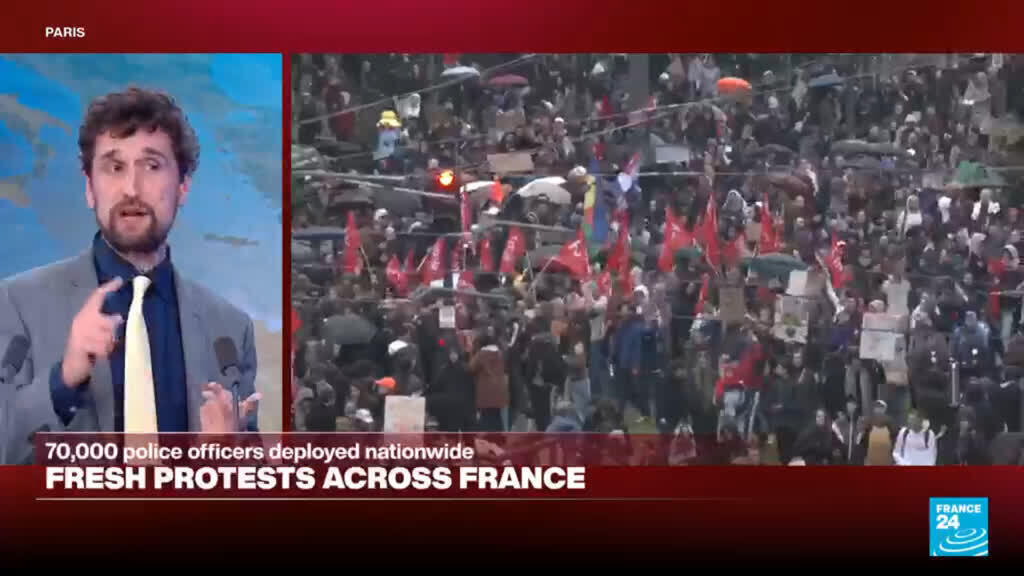 France: Protests continue while police fire tear gas at demonstrators A total of 410,000 people took part in…