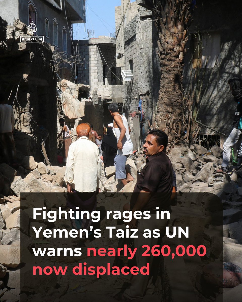Fighting has intensified in Yemen’s Taiz province between forces loyal to the country’s internationally recognised…