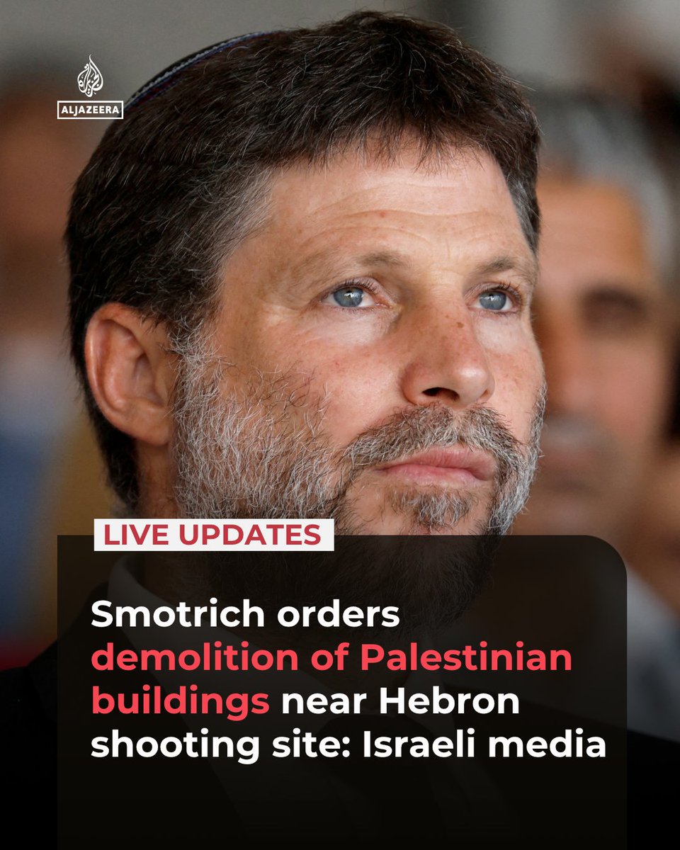 The far-right Israeli Finance Minister Bezalel Smotrich has ordered the demolition of a large number of Palestinian…