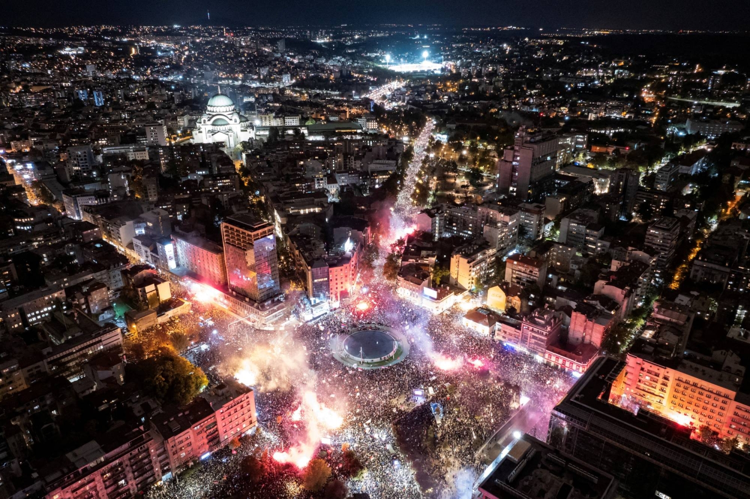Around 150,000 rally in Belgrade as Serbia heads to pivotal poll A leaderless movement of student-backed candidates is…