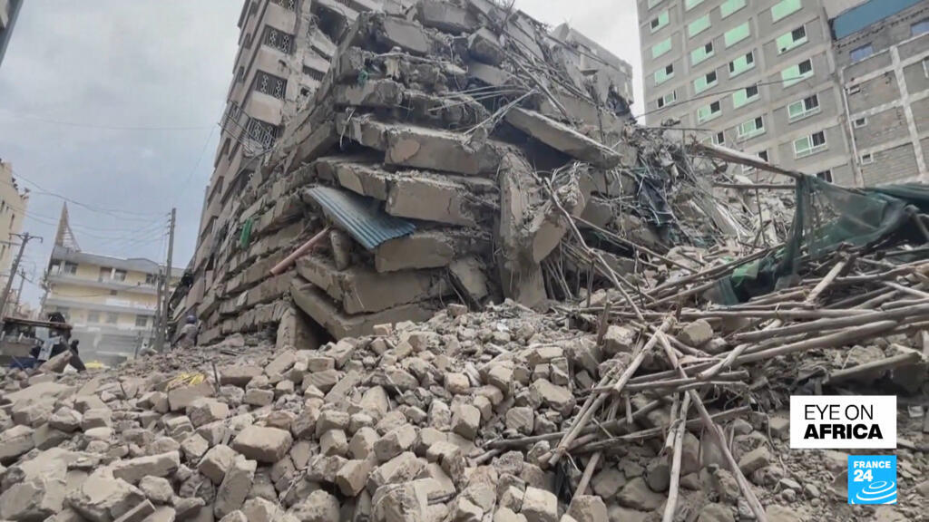 Building collapse in Nairobi search for survivors under way In tonight's programme, scramble to get through rubble to…