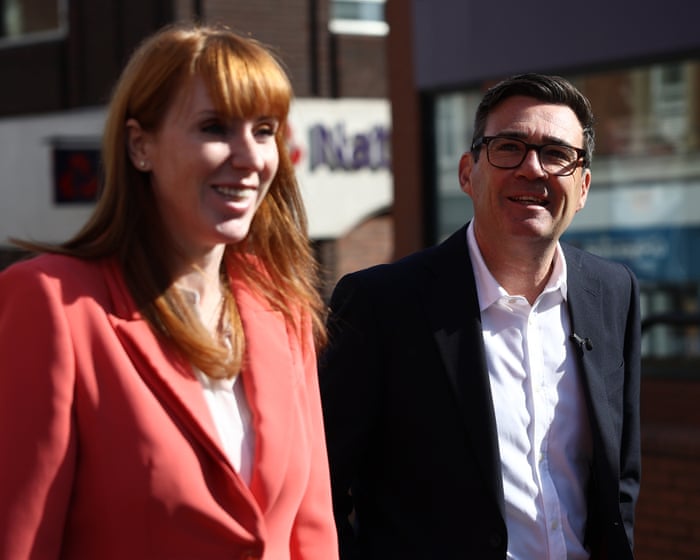 Burnham call for debate on free movement with EU draws mixed Labour response Angela Rayner backs PM’s plea for ‘honest…